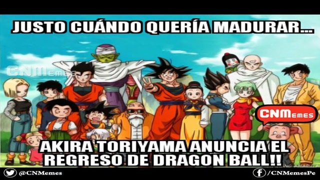 Dragon ball: Mira los memes por su regreso a la televisión