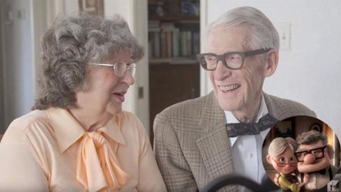 YouTube: Celebran sus 60 años de matrimonio al estilo de la película