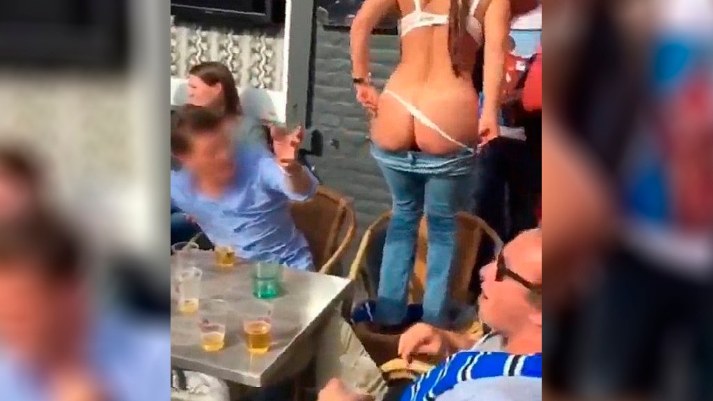 Joven hincha se desnuda por ver a su equipo campeón y termina en la cárcel