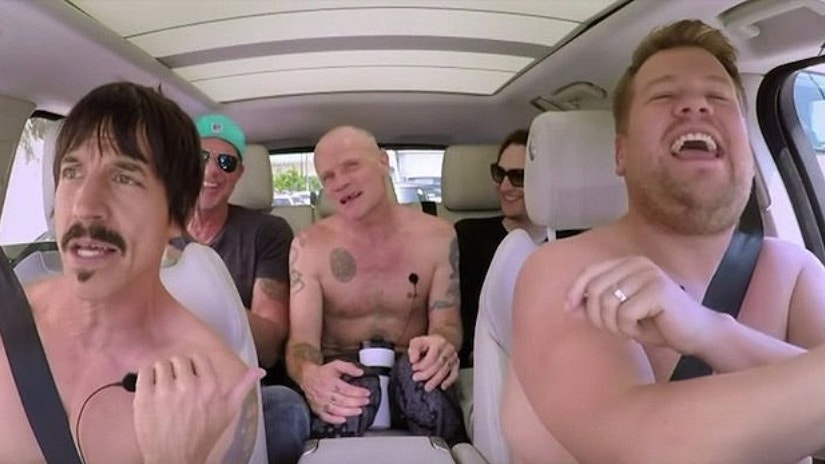 RHCP con James Corden
