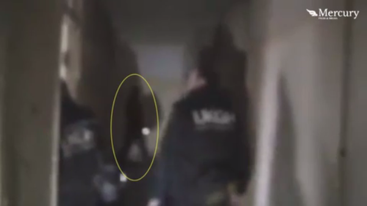 YouTube: Paseaban por una base naval abandonada y vieron pasar a alguien