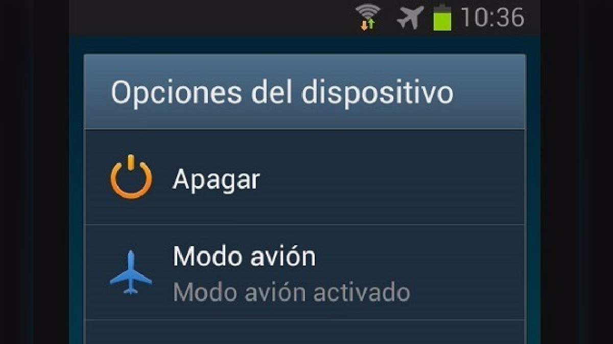 Modo avión