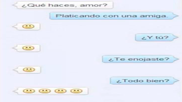 10 conversaciones de parejas celosas en WhatsApp que no pararás de reir