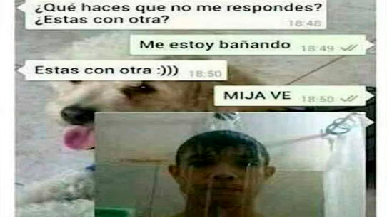 10 conversaciones de parejas celosas en WhatsApp que no pararás de reir