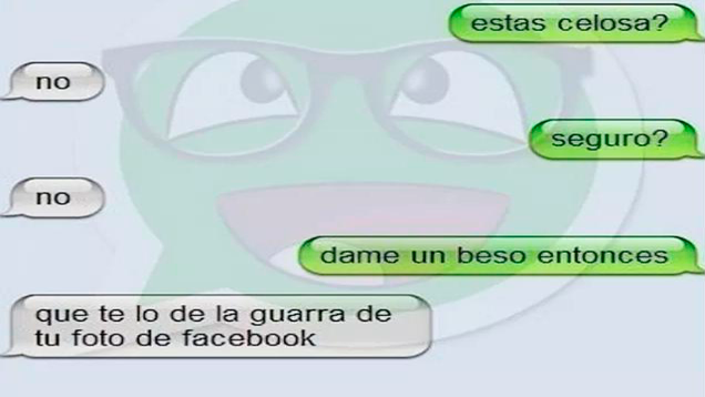 10 conversaciones de parejas celosas en WhatsApp que no pararás de reir