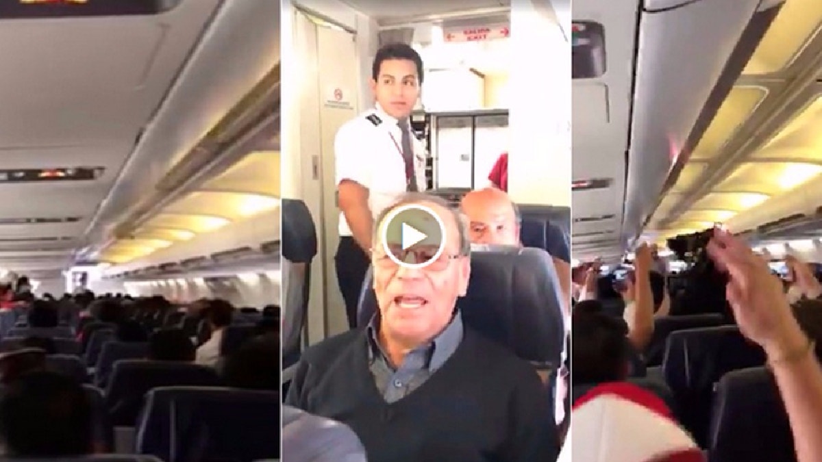 Video | Cachito Ramirez canta con hinchas Contigo Perú en vuelo a Argentina