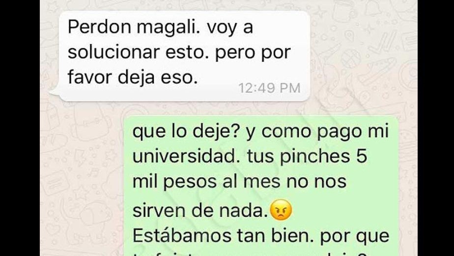 WhatsApp: Sin querer descubre el trabajo de su hija y ella le responde de esta manera