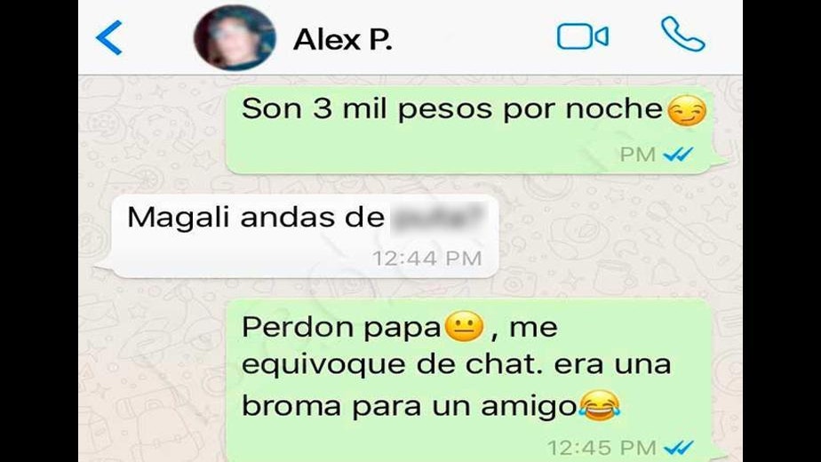 WhatsApp: Sin querer descubre el trabajo de su hija y ella le responde de esta manera