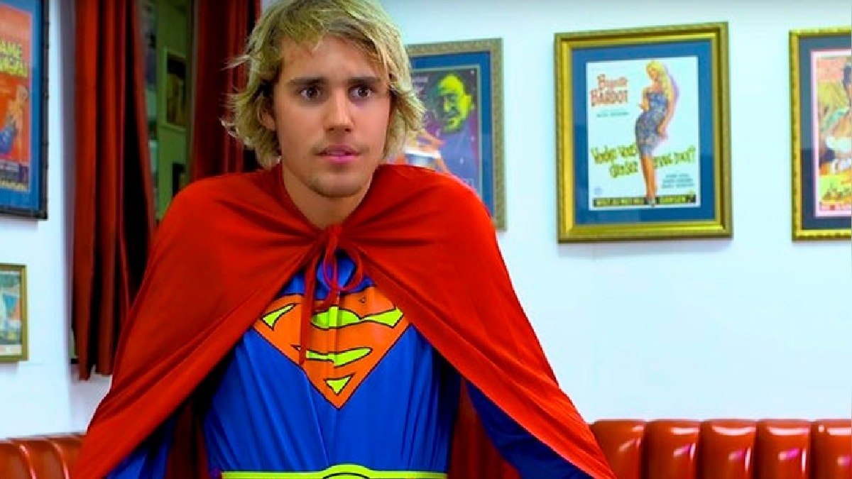 Justin Bieber encarnó a Superman y las redes sociales conmocionan