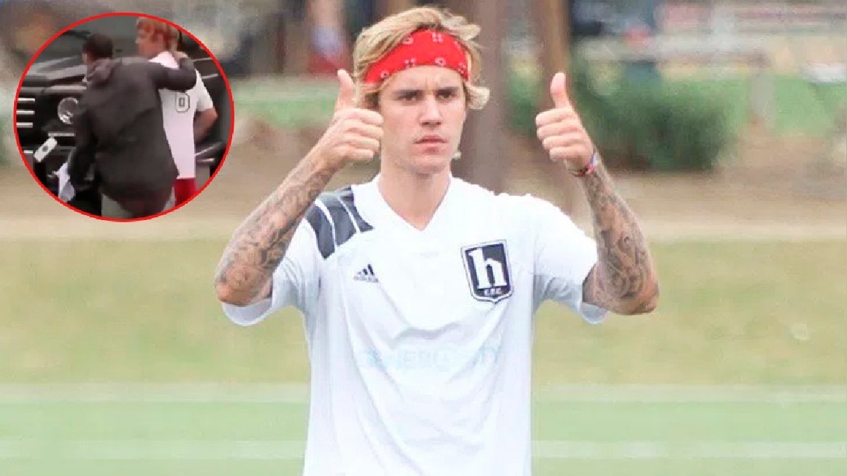 Justin Bieber tira al suelo el celular de un fan que quería un selfie