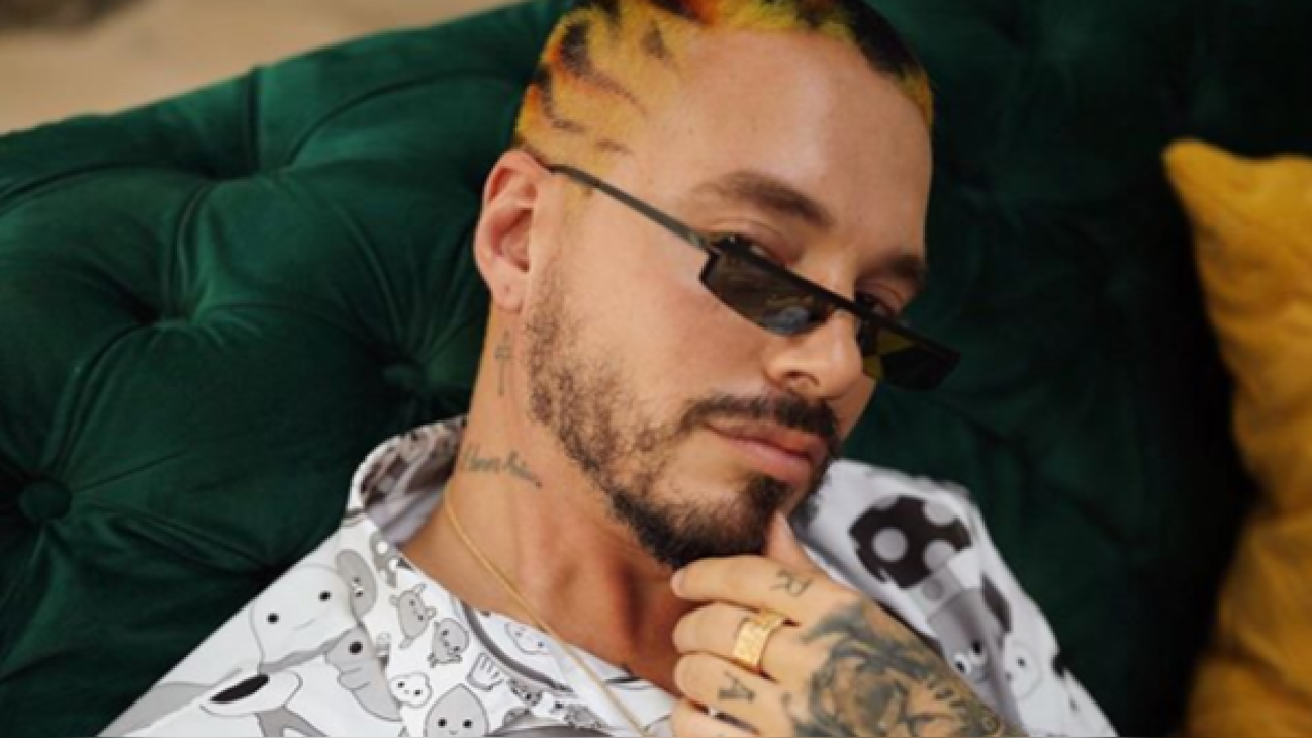 J Balvin mostró una foto de su pasado