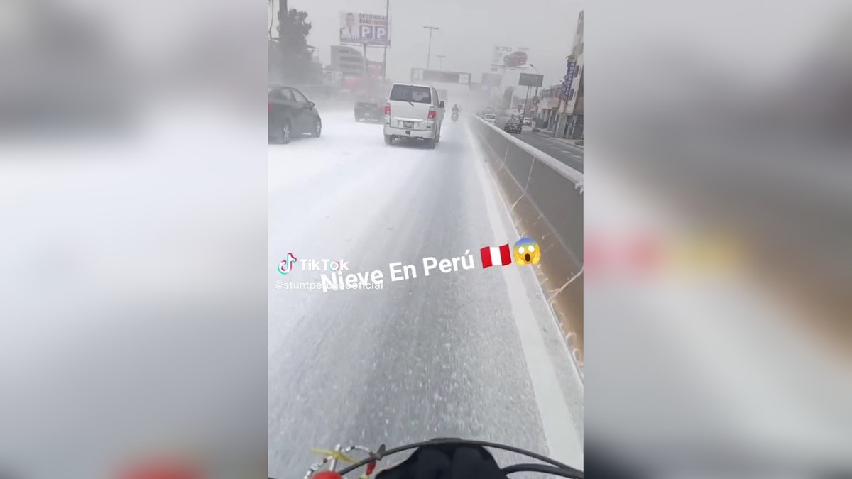 ¿Nieve en Lima? Usuarios de TikTok reportan “fenómeno” en Panamericana Norte [VIDEO]
