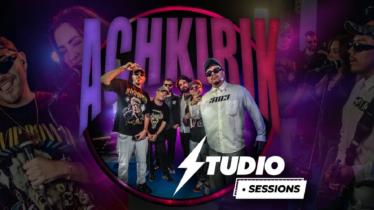 Studio Sessions: ACHKIRIK reinterpreta el emblemático tema “Aparentemente” de Yaga & Mackie