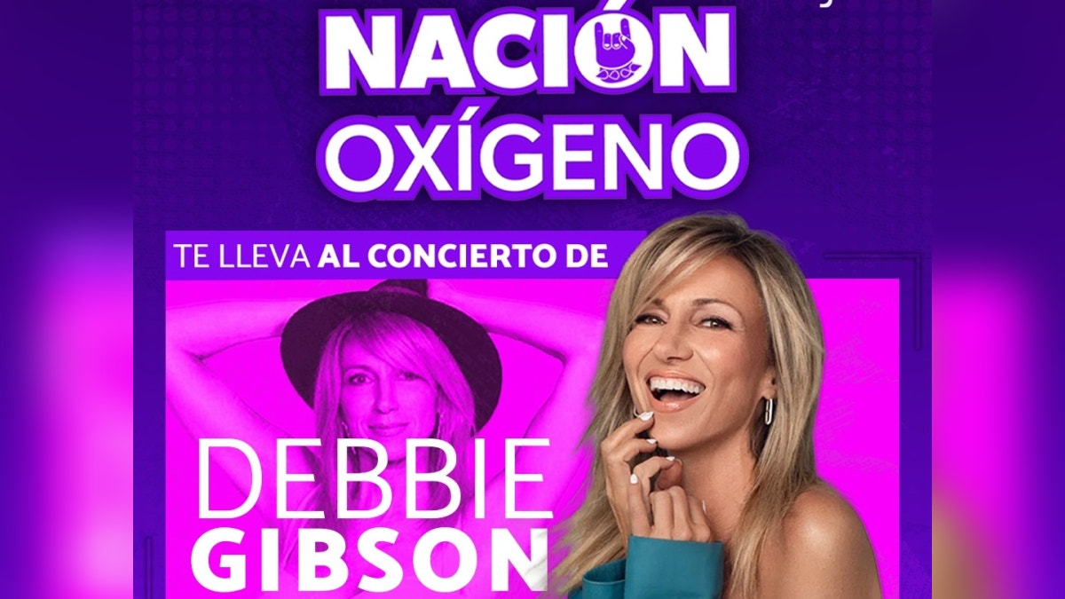 Gana entradas para el concierto de Debbie Gibson