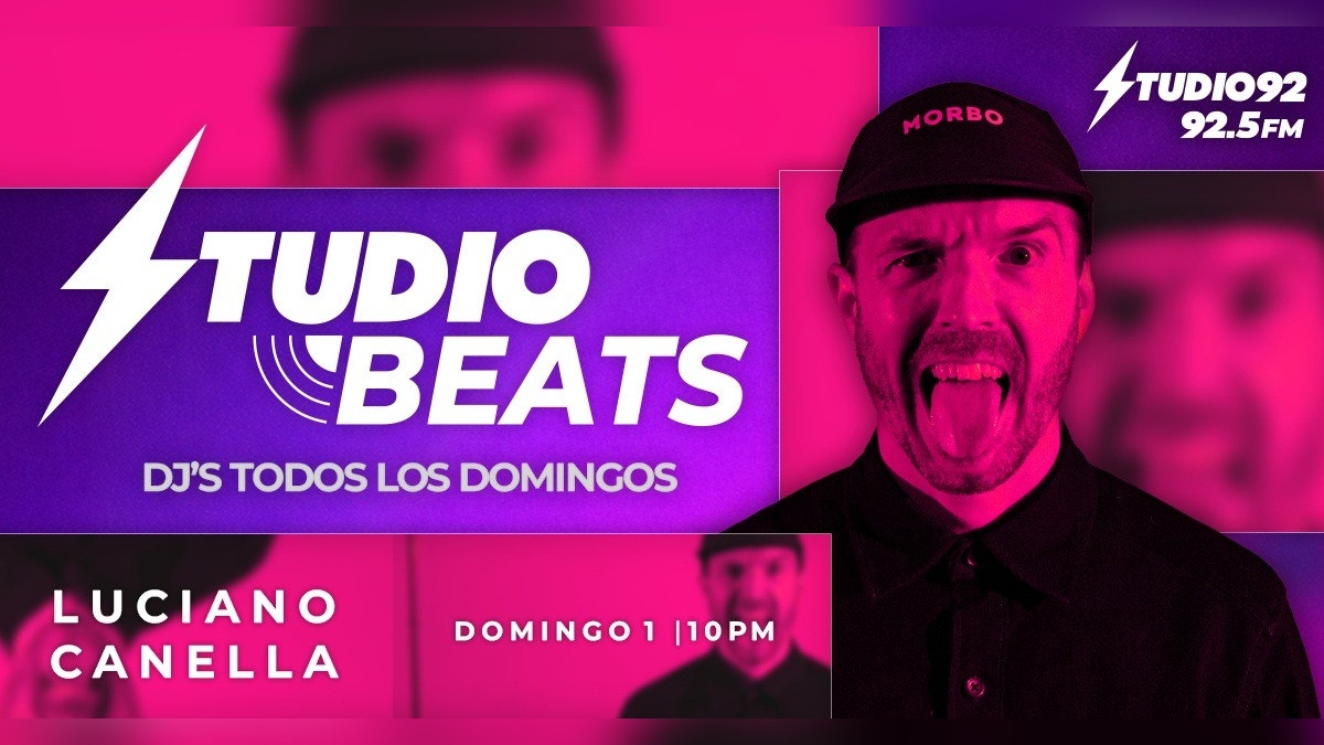 Studio Beats: Luciano Canella prende el sonido del domingo