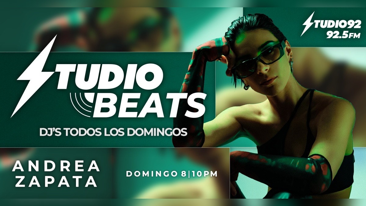 Studio Beats: Andrea Zapata enciende el domingo con un sonido energético