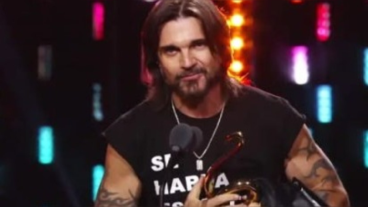 Juanes fue reconocido con un Premio Lo Nuestro a la Trayectoria