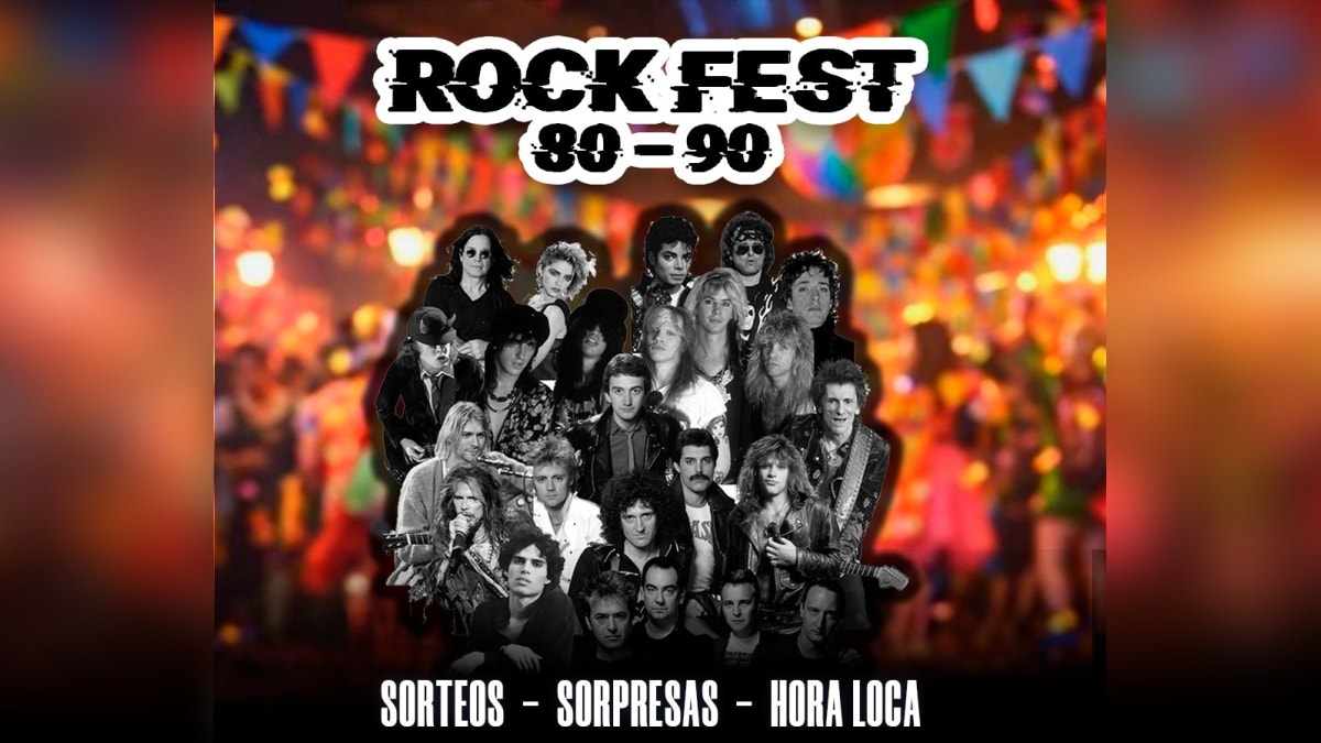Rock Fest 80 & 90: La música de los 80 y 90 volverá a sonar en una noche especial el 25 de febrero