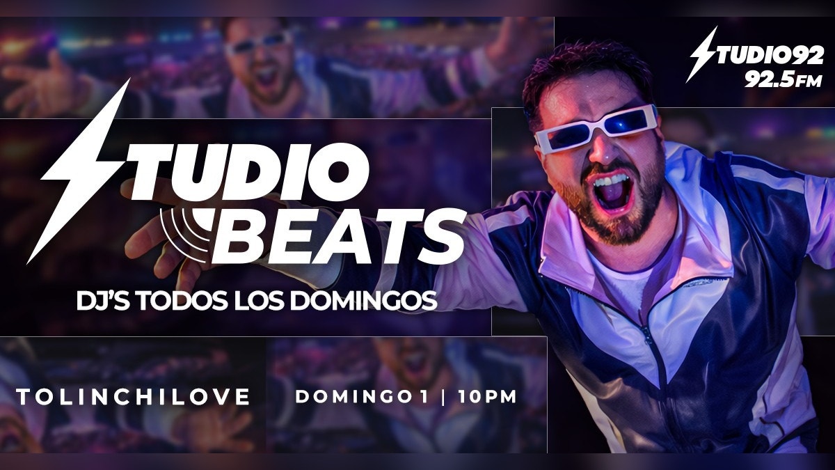 Studio Beats: Tolinchilove enciende el domingo con una descarga de groove y house