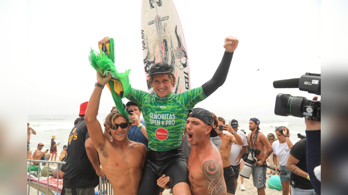 Ryan Kainalo, campeón de la categoría Open QS varones. 