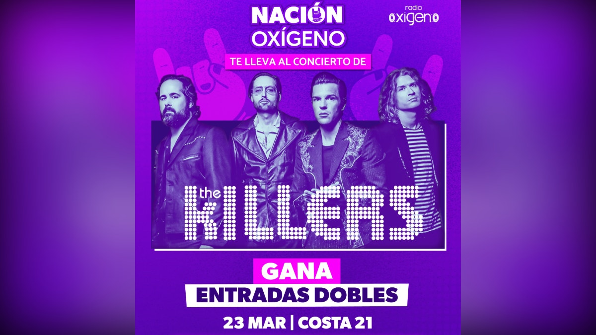 Términos y condiciones campaña denominada “Gana una entrada doble para The Killers”