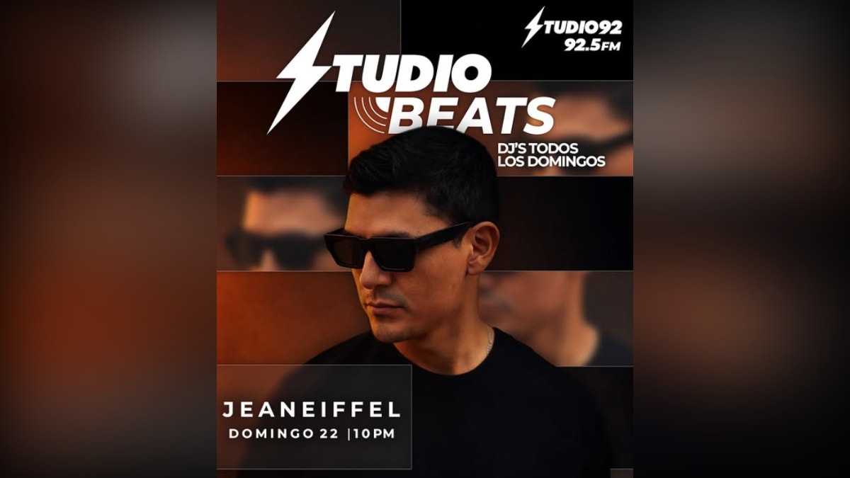 Studio Beats:  El Dj Jeaneiffel sube la intensidad del domingo con beats electrizantes