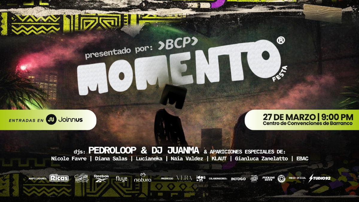 Términos y condiciones de campaña “Sorteo flash digital – Gana entradas para Momento Festa”