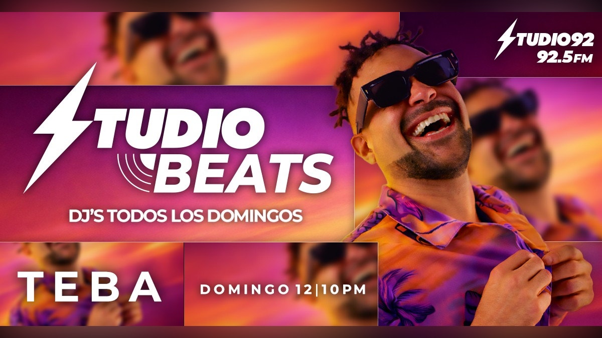 Studio Beats: Dj Teba conquistará el domingo con un beat de alto voltaje