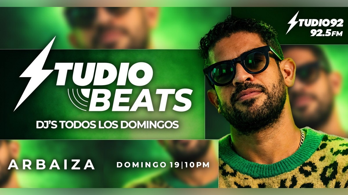 Studio Beats: DJ/ Producer Guille Arbaiza llevará el domingo al siguiente nivel con sus potentes mezclas