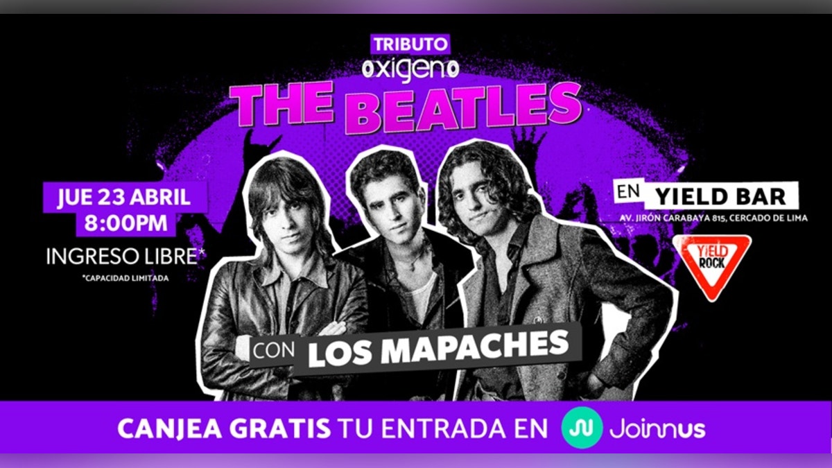 Tributo Oxígeno: Una noche para disfrutar de los mejores éxitos de The Beatles en vivo 