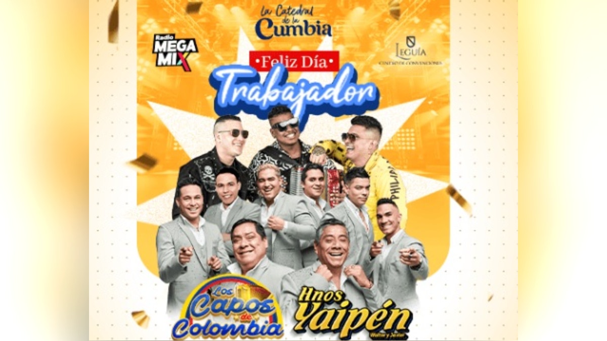 Hermanos Yaipén celebran el Día del Trabajo con show de cumbia este 30 de abril