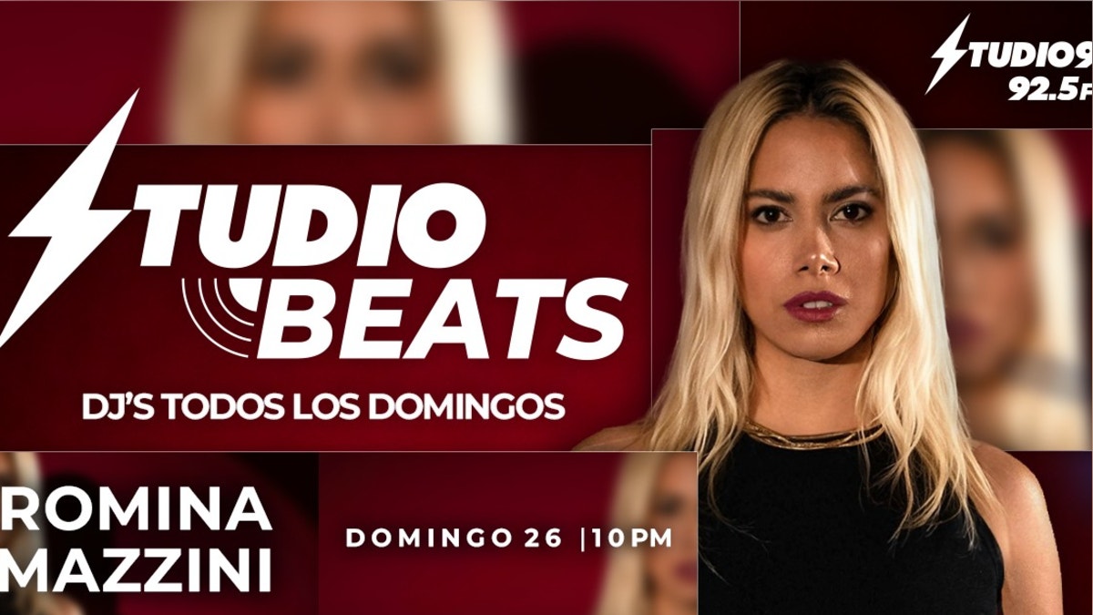 Studio Beats: Romina Mazzini encenderá la cabina con sus potentes mezclas