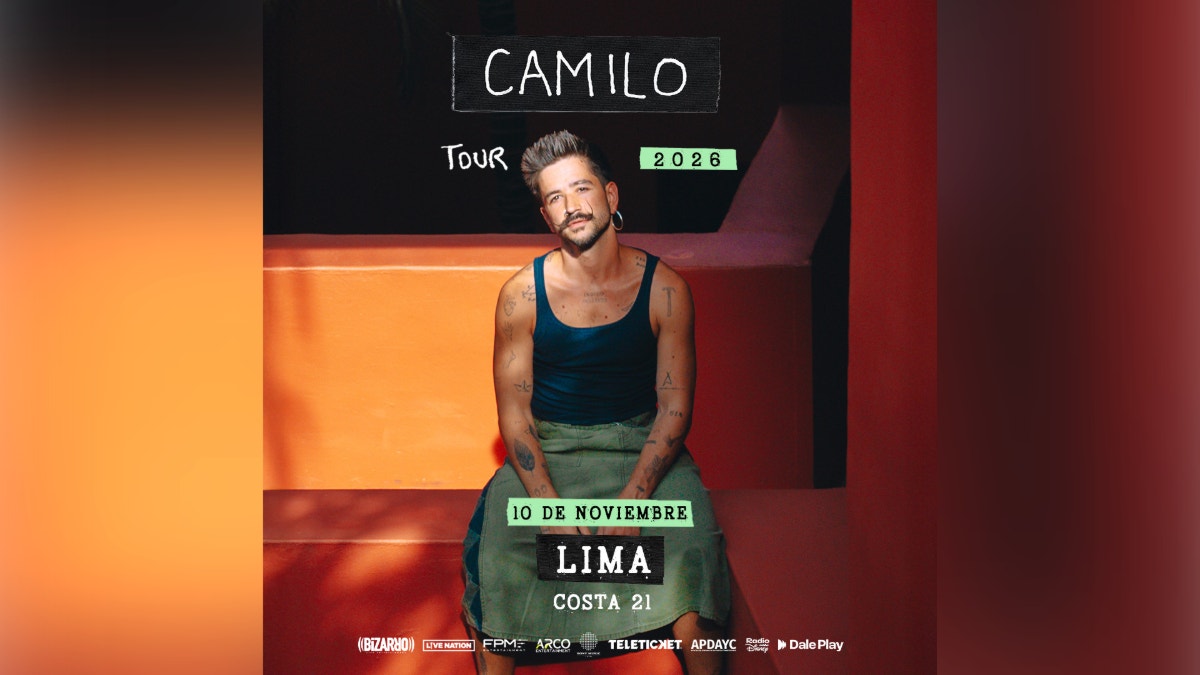 Camilo vuelve a Perú y confirma doble fecha en Lima Y Arequipa con su 