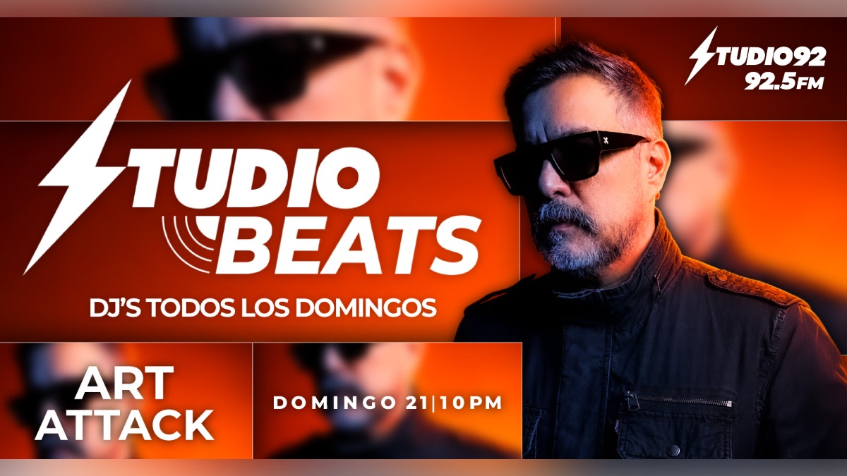 Studio Beats: Art Attack promete hacer vibrar con una intensa sesión de música electrónica