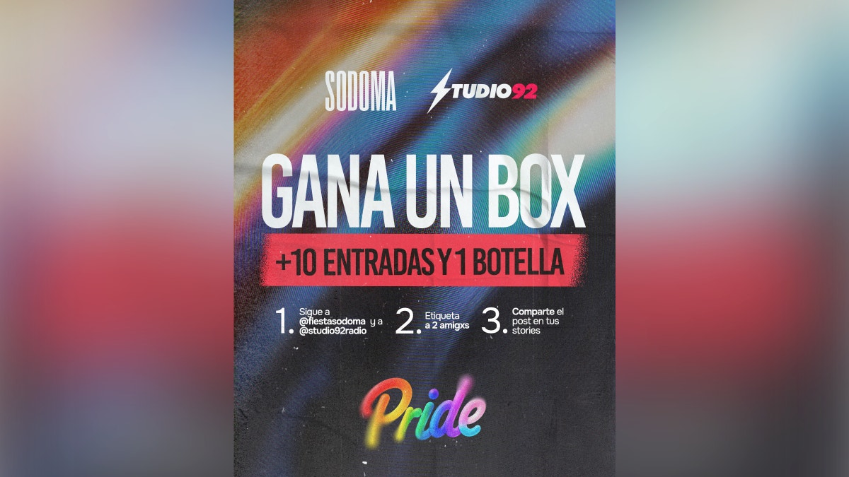 Términos y Condiciones de la Campaña “Studio92 Te Lleva A La Fiesta Pride Sodoma”