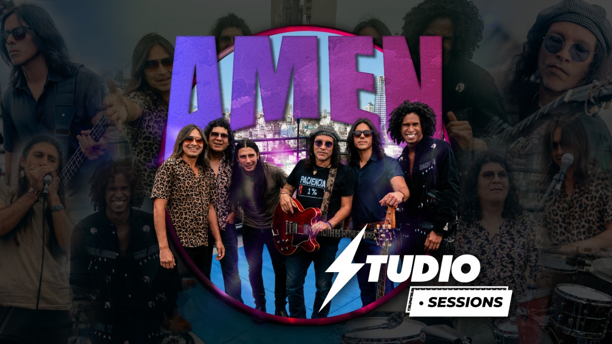 Studio Sessions: “Amén” conquistó con acústico de “Pan con mantequilla”, “Te quiero” y “Pagando el precio”