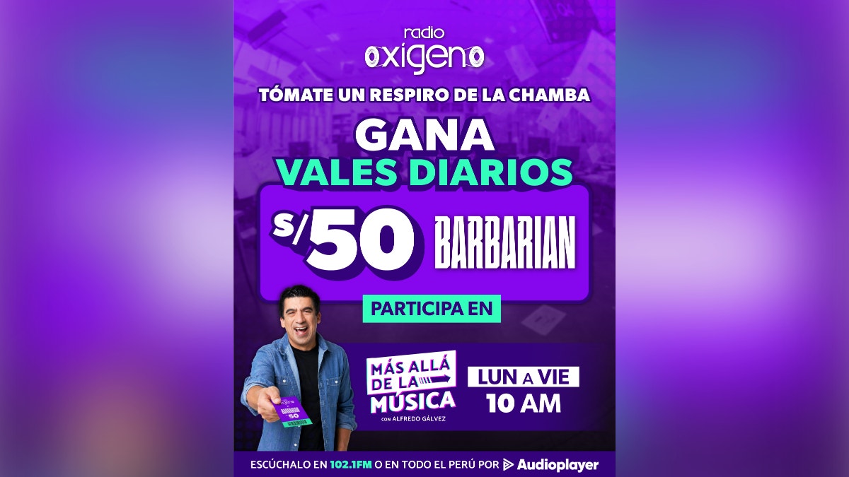 Términos y condiciones campaña “Radio Oxígeno X Barbarian”