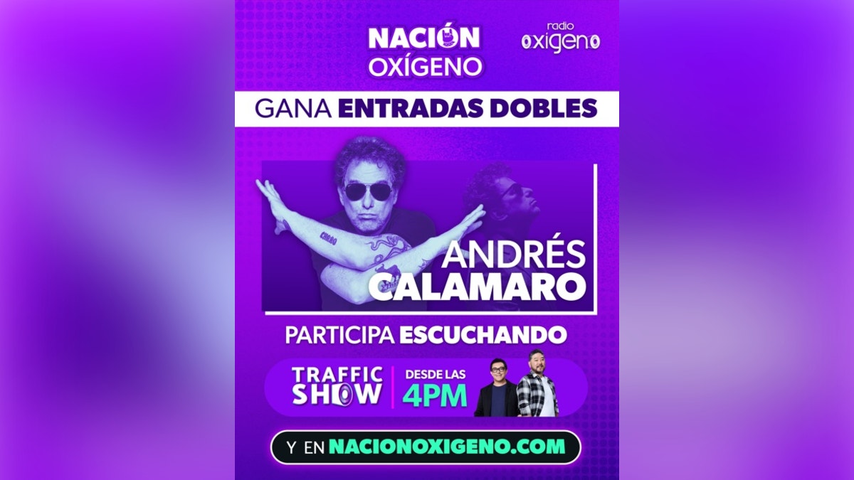 Términos y condiciones de la campaña “Nación Oxígeno: Andrés Calamaro”