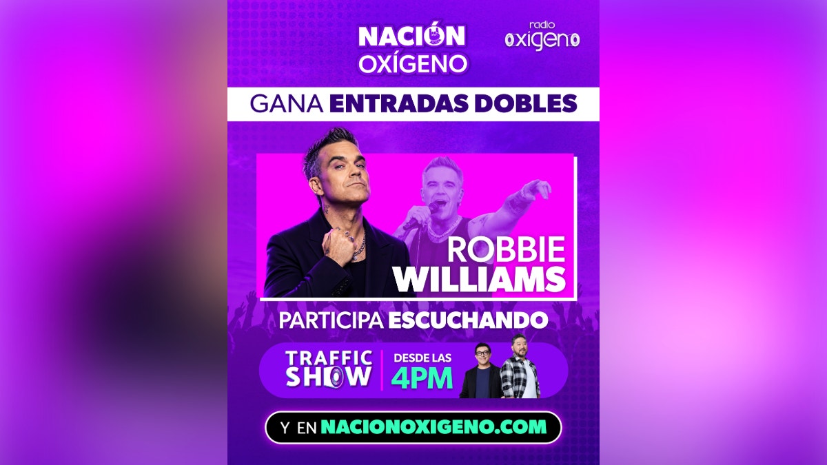 Términos y condiciones de la campaña denominada “Nación Oxígeno: Robbie Williams”