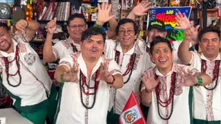 Los Mirlos llegan al Tiny Desk de NPR Music con la cumbia peruana