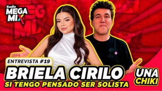 Briela Cirilo llegó a Radio Megamix y reveló sus planes musicales