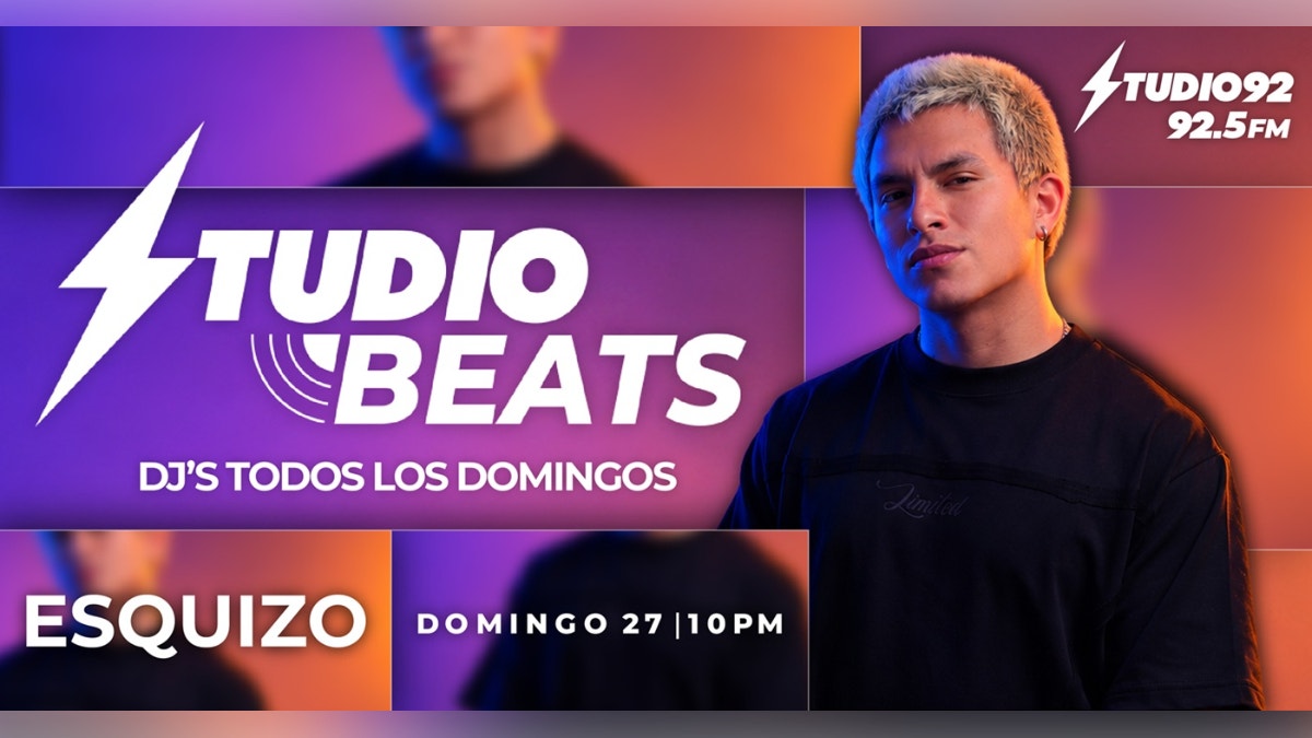 Studio Beats: Esquizo presentará sus mejores mezclas este domingo