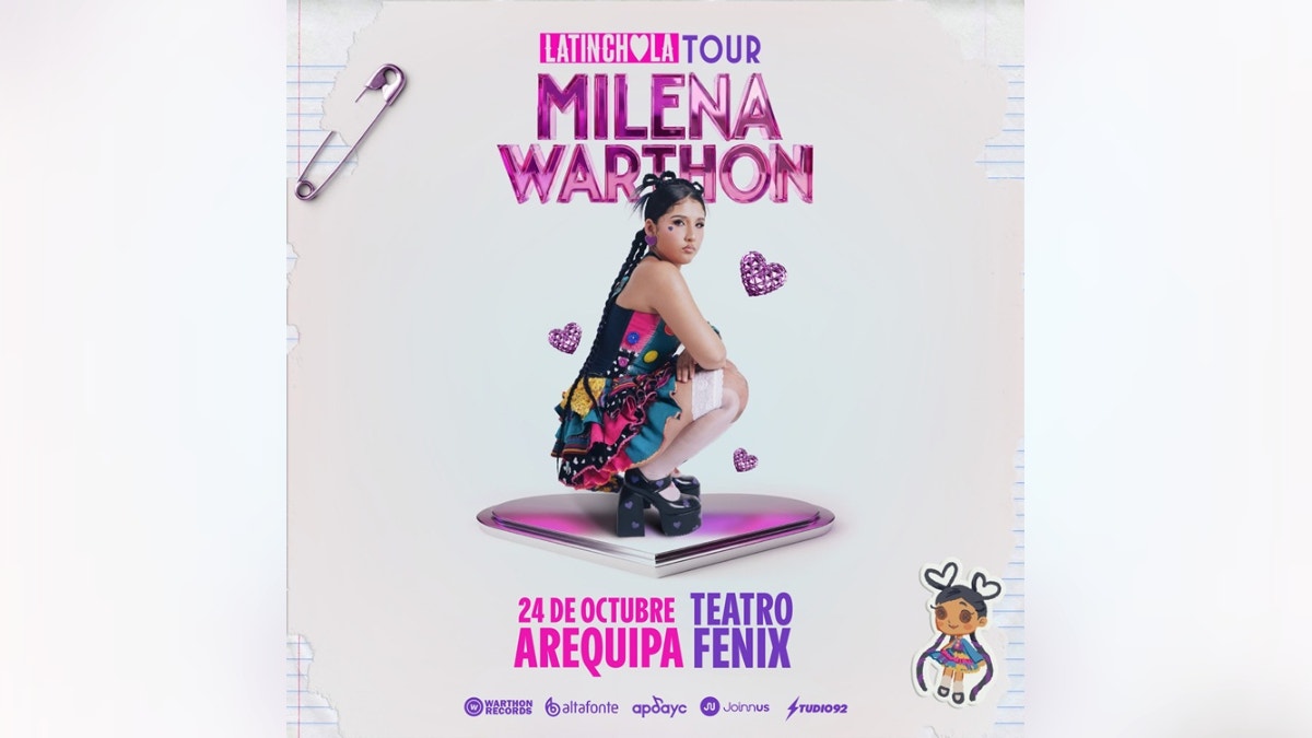 Milena Warthon llega a Arequipa el 24 de octubre con su “Latinchola Tour”