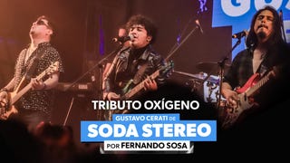 Tributo a Soda Stereo y Gustavo Cerati: Fernando Sosa revive sus grandes clásicos