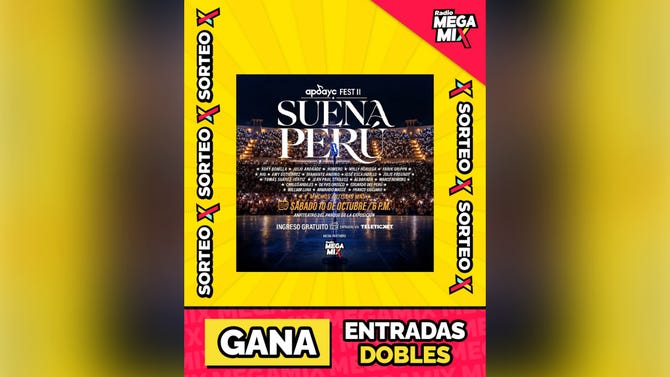 Términos y condiciones de la campaña “Gana Entradas para Suena Perú”