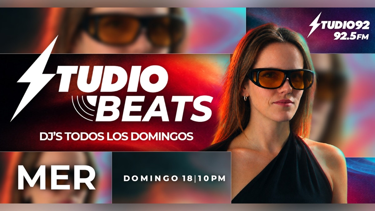Studio Beats: La dj M E R conquista la cabina de Studio92 con sus mejores mezclas electrónicas