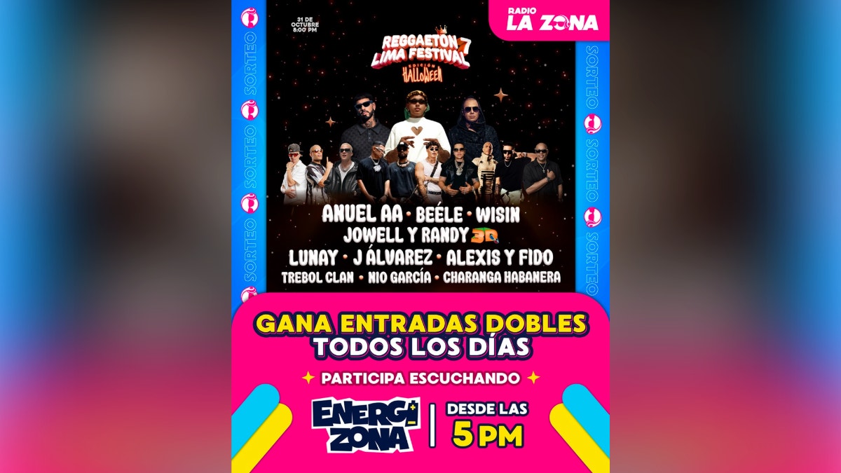 Términos y condiciones de la campaña “Participa por entradas dobles diarias al Reggaetón Lima Festival”