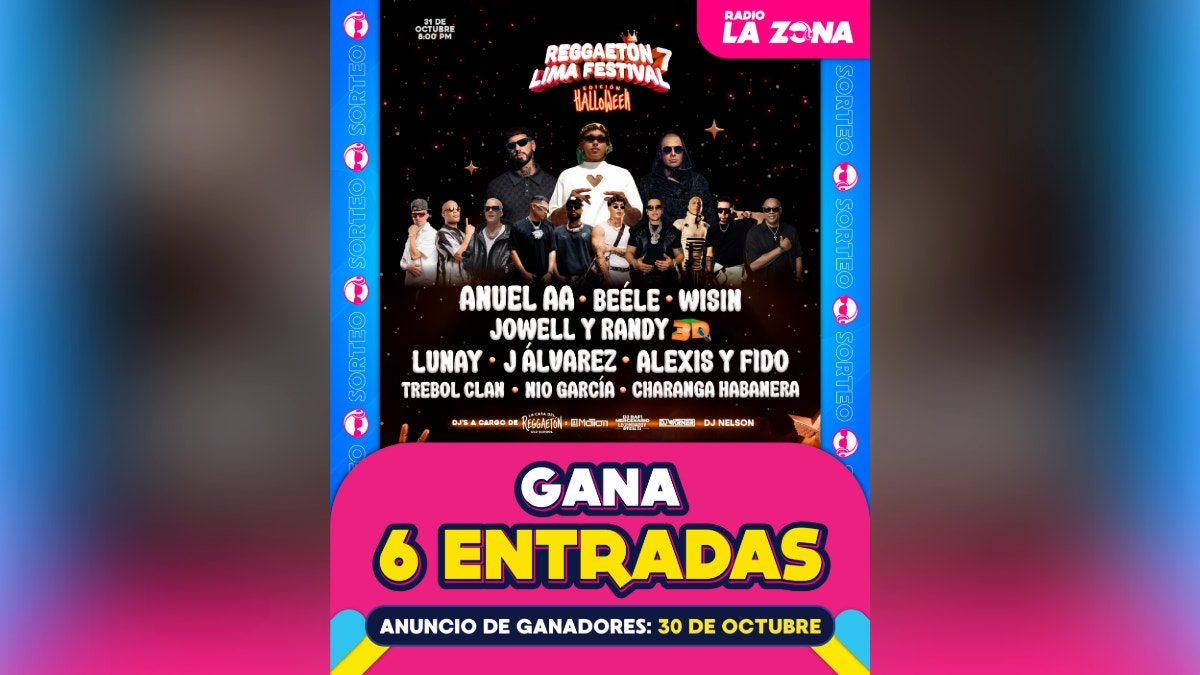 Términos y condiciones de la campaña “Sorteo Reggaeton Lima Festival”